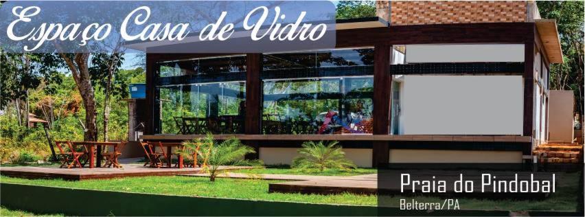 Chales Casa De Vidro Alter do Chao Exterior photo